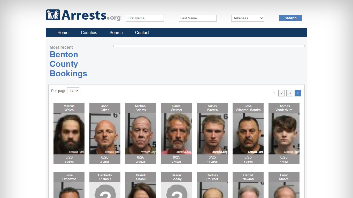 Benton County Arrests and Inmate Search